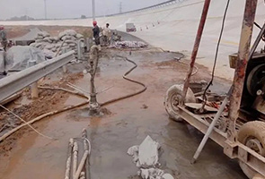 衡阳公路钻孔施工